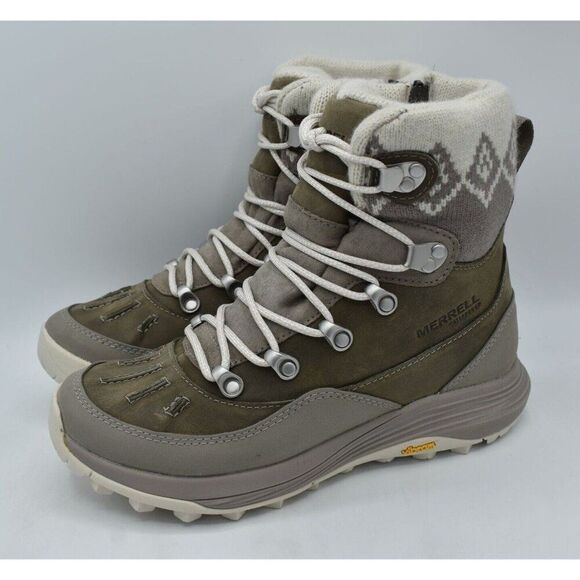 Merrell Women Size 10 Siren 4 Thermo PrimaLoft Mid WP Insulated Winter Boots - Picture 1 of 13